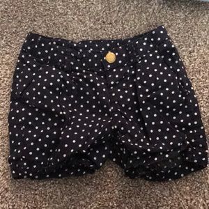Polka dot shorts